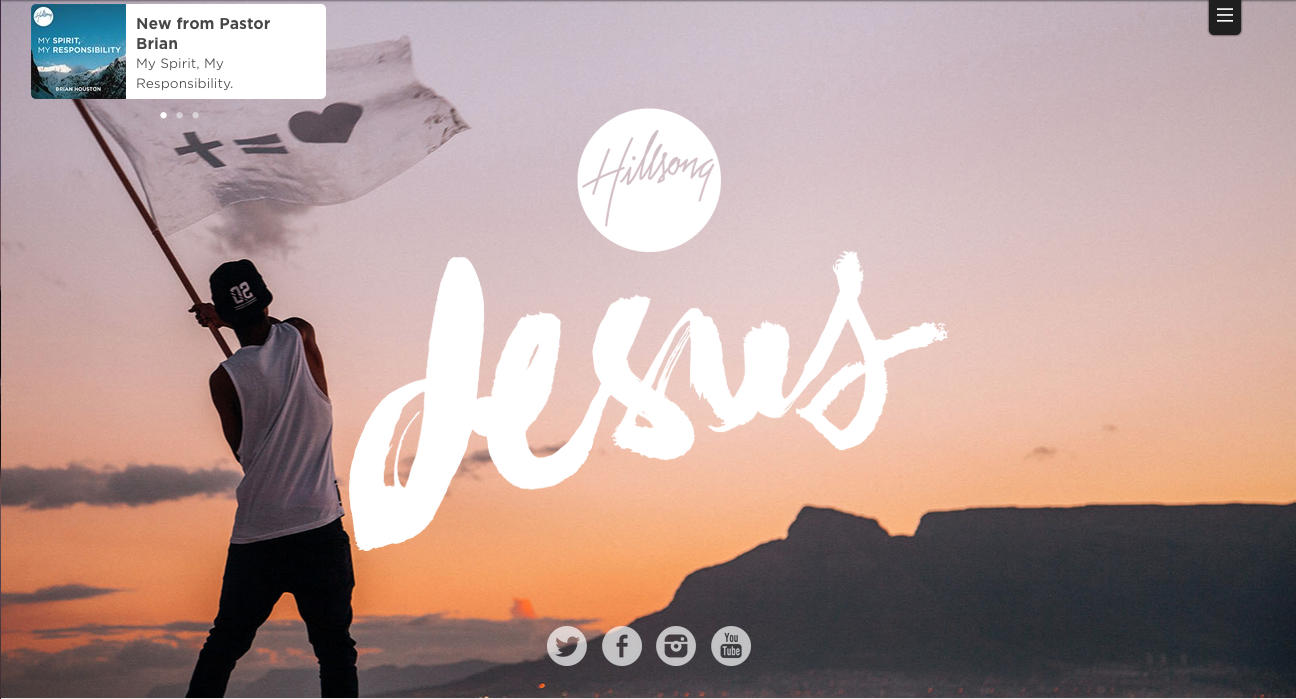 Website review: Hillsong’s homepage
