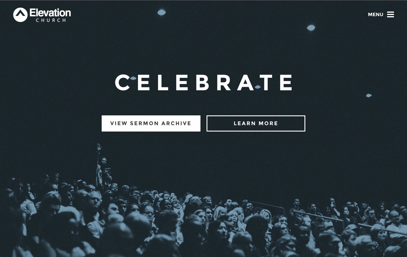 Website review: Elevation Church’s homepage